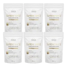 Kit 6 P贸s Descolorantes Vivenzza White Mechas 500g Foto mini 1