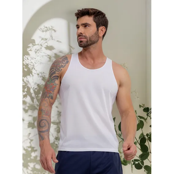 Kit 6 Regatas Cavadas Nadador Academia Musculação Revenda Foto 1