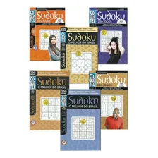 Kit 6 Revistas Livros Sudoku Coquetel Fácil, MĂ©dio E DifĂcil Foto mini 1