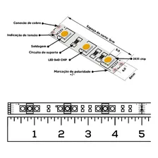Kit 6 Rolo De 5m Fita Ultra Led 2835 240 Smd/m 12v Ip20 Super Brilho Luz Branco Frio Lumi 1ª Linha Foto mini  3