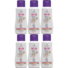 Kit 6 Sabonete Líquido Íntimo Teen 200ml Bio Instinto Foto mini 1