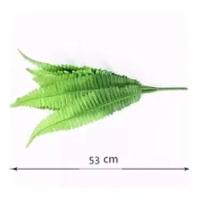 Kit 6 Samambaia Artificial 53cm Americana Argentina Renda Foto mini  3