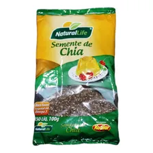 Kit 6 Semente De Chia 100g Natural Life Foto  mini 1