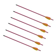 Kit 6 Setas De AlumÃnio Para Besta / Balestra - Ponteira Foto mini 1