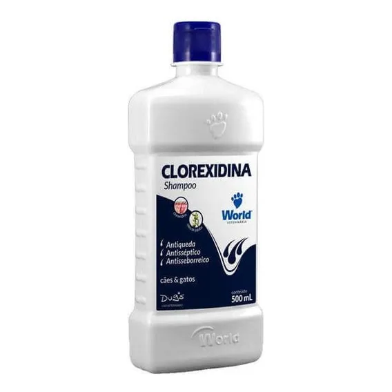 Kit 6 Shampoo Dugs Clorexidina 500ml Foto 1