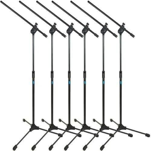 Kit 6 Suporte Ask Pedestal Modelo Girafa Para Microfone Tps Foto 1