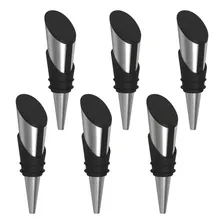 Kit 6 Tampas Garrafa De Vinho Rolha Inox 2,3cm Tramontina Ha Foto mini 1