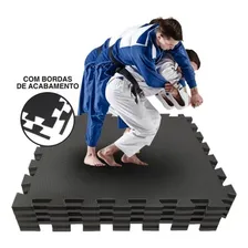 Kit 6 Tatames Tapete Eva Luta Jiu-jitsu Tatame 1x1 30mm Foto  mini 1