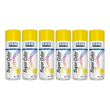 Kit 6 Tintas Spray Amarelo Tekbond Foto  mini 1