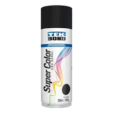 Kit 6 Tintas Spray Preto Fosco 350ml Tekbond Foto mini  2