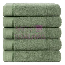 Kit 6 Toalhas De Banho Banhão Luxo Canadá 75cm X 150cm Sortidas Foto mini 3