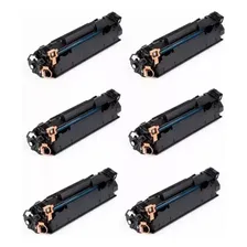 Kit 6 Toner 285a CompatÃvel Com Modelos 1132 1102 1132w 1102 Tinta Preto Foto mini 1