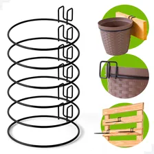 Kit 6 Trelicas 16,5cm Em Aco Carbono Para Vasos Em Pallets Foto mini 1