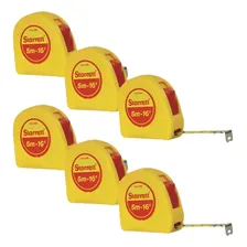 Kit 6 Trena Bolso Fita Aço Resistente Com Trava 5m Foto mini 1