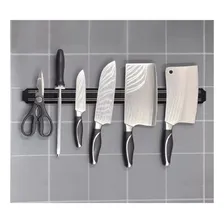 Kit 6 Un Barra Magnética Ímã Para Facas E Ferramentas Cor Preto Foto mini  3