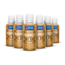 Kit 6 Unidades Corante Xadrez 50ml Cores Cor Ocre Foto mini 1