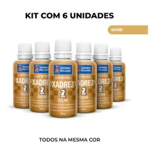 Kit 6 Unidades Corante Xadrez 50ml Cores Cor Ocre Foto mini 2