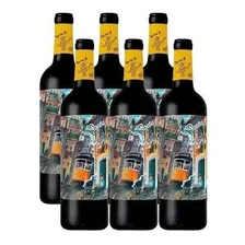 Kit 6 Unidades Vinho Porta 6 Tinto 750ml Foto mini 1