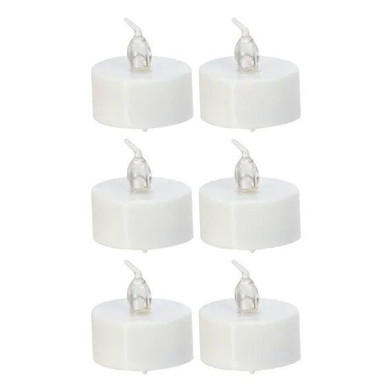 Kit 6 Vela Led Decorativa Para Sua Decoração Contemporânea Foto 1