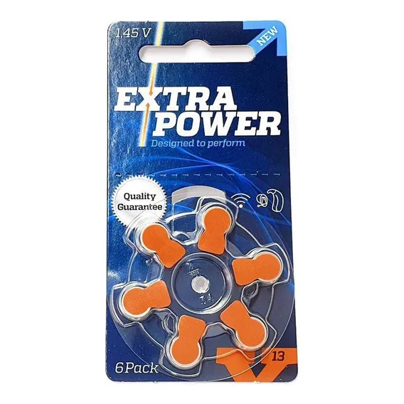 Kit 60 Baterias Pilhas Aparelho Auditivo 13 Extra Power Foto 1