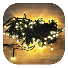 Kit 60 Cordão 100 Led Fixo Prova D'água Natal Cor Das Luzes Branco Frio 110v Foto mini 2