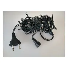 Kit 60 Cordão 100 Led Fixo Prova D'água Natal Cor Das Luzes Branco Frio 110v Foto mini 4