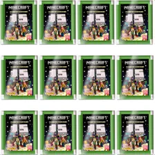 Kit 60 Figurinhas Do Álbum Minecraft 2024 (12 Envelopes) Figurinhas Do Minecraft 2024 Foto mini 1
