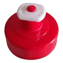 Kit 60 Mini Garrafas Squeeze 300ml Plástico Vermelha Foto mini 3