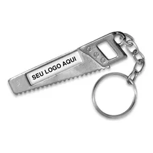 Kit 65 Chaveiros Formato Serrote Metal Personalizados Cor Foto  mini 1