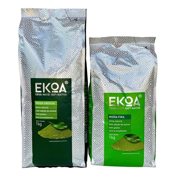 Kit 6kg Erva Mate Para Chimarrão Ekoa Misto Foto 1