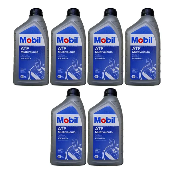 Kit 6l Fluido Oleo Cambio Automatico Dexron Vi Atf 6 Mobil Foto 1