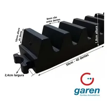 Kit 6pcs Gomo Cremalheira Nylon 50cm Seg Garen Unisystem Foto mini 3