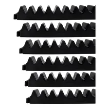 Kit 6pcs Gomo Cremalheira Nylon 50cm Seg Garen Unisystem Foto mini 1