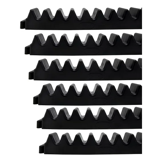 Kit 6pcs Gomo Cremalheira Nylon 50cm Seg Garen Unisystem Foto 1