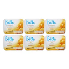 Kit 6un Cera Depilat贸ria 1kg Mel Depil Bella Profissional Foto mini 1
