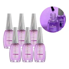 Kit 6un Esmalte Cobertura Intensificadora Colorama 8ml Foto mini 1
