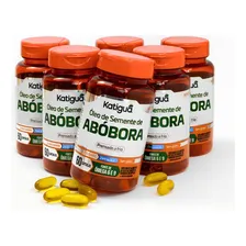 Kit 6x Óleo de semente de abobora 1000mg 60 capsulas Katigua Foto mini  2