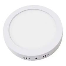 Kit 6x Painel Plafon Led Redondo Sobrepor Avant 24w 4000k Foto mini 3