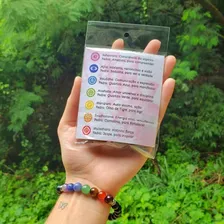 Kit 7 Chakras Pedra Rolada Natural EquilÃbrio Energia Reiki Foto mini 4