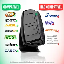 Kit 7 controle remoto portão 433mhz Rcg Ppa Ipec Garen Seg Foto mini  2