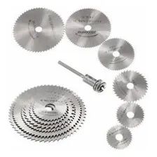 Kit 7 Em 1 Mini Disco Serra Circular Micro Retifica Dremel Foto mini 1