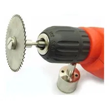 Kit 7 Em 1 Mini Disco Serra Circular Micro Retifica Dremel Foto mini 2