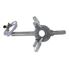 Kit 7 Fogareiro AlumÃnio Fundido Mini S/suporte Mang. 90cm Foto mini 1