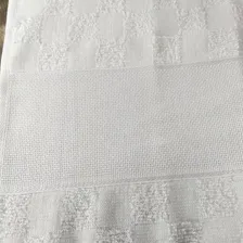 Kit 7 Pano De Prato Copa Cozinha Felpa Bordar Ponto Cruz Cor Branco Foto mini 4