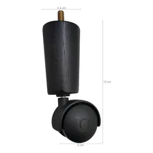 Kit 7 Pe De Cama Box Casal Rodinhas Para Moveis Pé Para Cama Foto mini 3