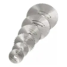 Kit 7 Peças Mini Disco Serra Circular Micro Retifica Dremel Foto mini 2