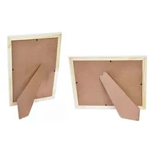 Kit 7 Porta Retrato 15x21 A5 Atacado Foto Moldura Dourado Cor Dourado-escuro Liso Foto mini  2