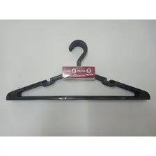 Kit 72 Cabides AcrÃlicos Adulto - Aloha Cor Preto Foto mini 2