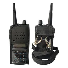 Kit 73 Capa Couro Radio Comunicador Baofeng Ht Uv-82 Atacado Cor Preto Foto mini 3