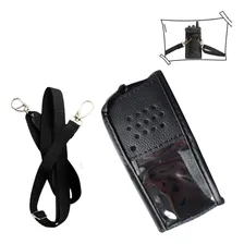Kit 73 Capa Couro Radio Comunicador Baofeng Ht Uv-82 Atacado Cor Preto Foto mini 4